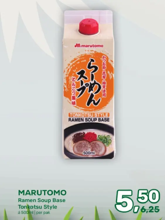 Aanbieding: Ramen Soup Base Tonkotsu Style