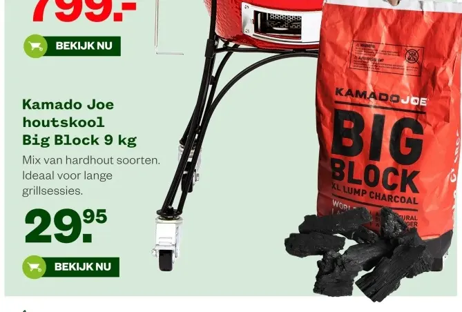 Aanbieding: houtskool Big Block