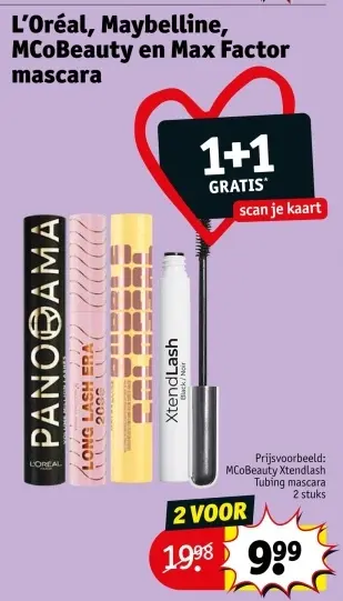Aanbieding: mascara