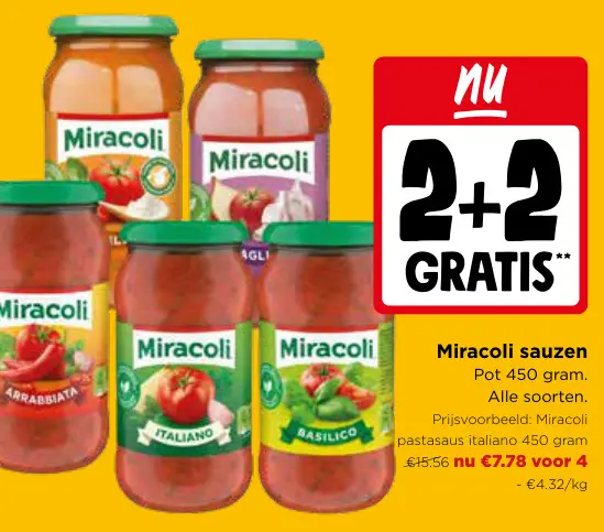 Promotie: Miracoli sauzen