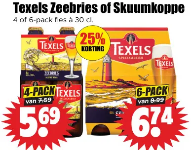 Aanbieding: Texels Zeebries of Skuumkoppe