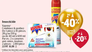 Offre: Vapona