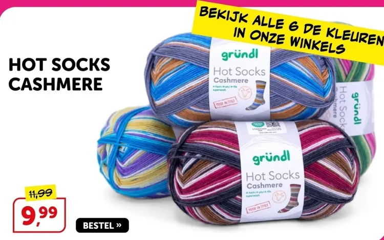 Aanbieding: Hot Socks Cashmere