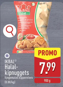 Promotie: Halal-kipnuggets