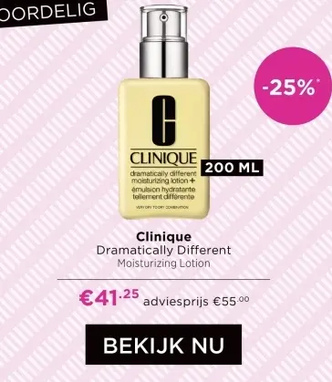 Aanbieding: Dramatically Different Moisturizing Lotion