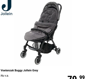 Aanbieding: Voetenzak Buggy Jollein Grey