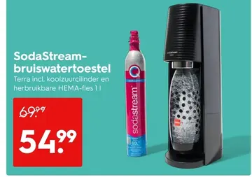 Aanbieding: SodaStream-bruiswatertoestel