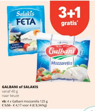 Aanbieding: GALBANI of SALAKIS