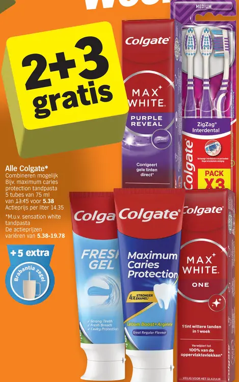 Promotie: Colgate Maximum Caries Protection Toothpaste