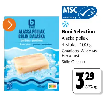 Promotie: Alaska pollak