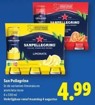 Aanbieding: San Pellegrino