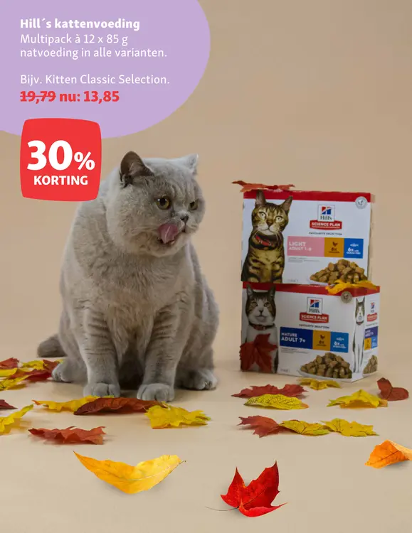 Aanbieding: kattenvoeding