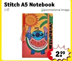 Aanbieding: Stitch A5 Notebook