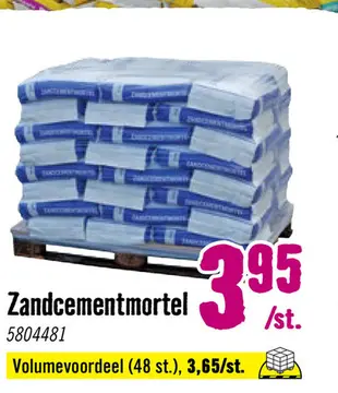 Aanbieding: Zandcementmortel