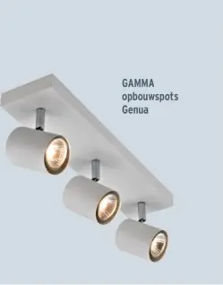 Aanbieding: opbouwspots Genua