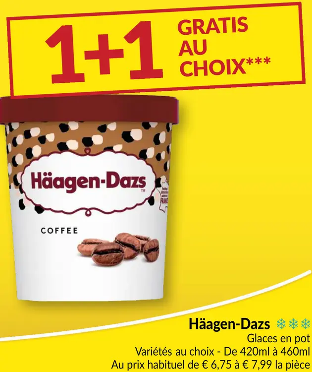 Offre: Glaces en pot