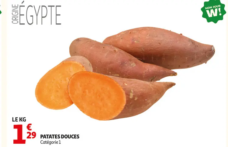 Promotie: Patates douces