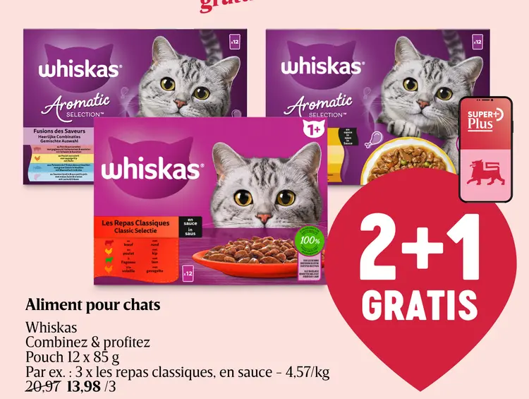 Offre: Aliment pour chats