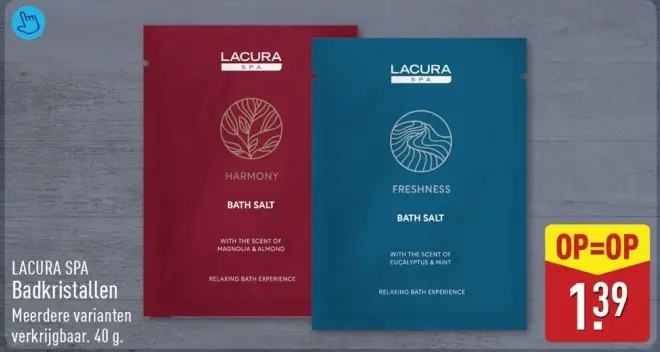 Aanbieding: Badkristallen