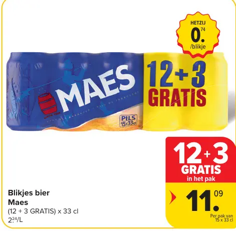 Promotie: Blikjes bier