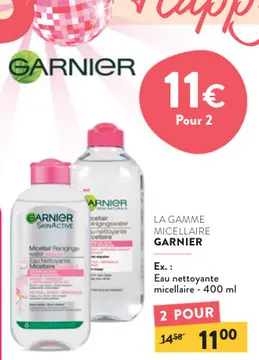 Offre: La gamme micellaire