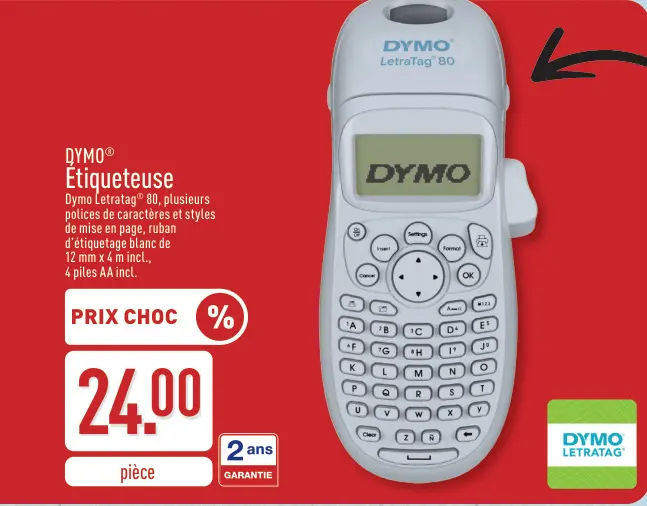 Offre: DYMO® Étiqueteuse