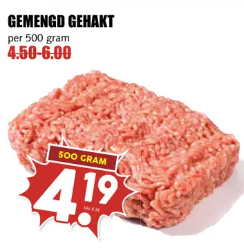Aanbieding: GEMENGD GEHAKT