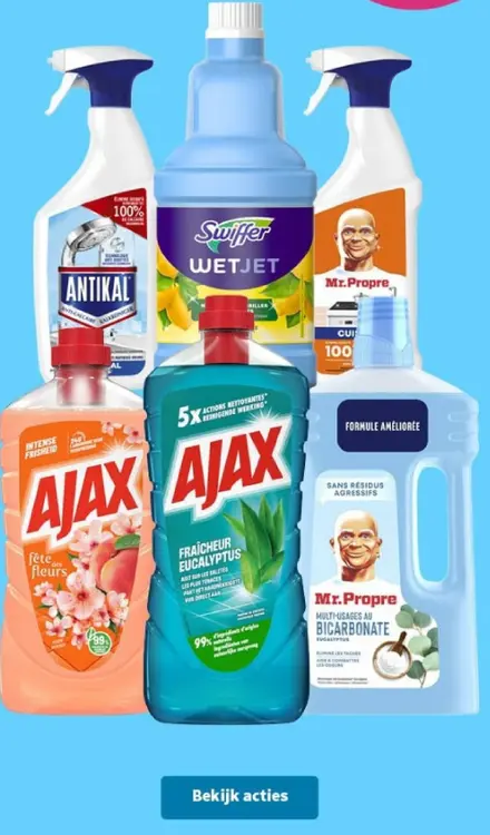 Promotie: Schoonmaakmiddelen
