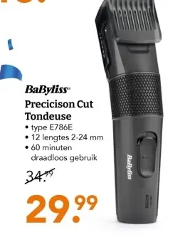 Aanbieding: Precicison Cut Tondeuse