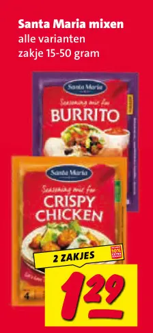 Aanbieding: Santa Maria mixen