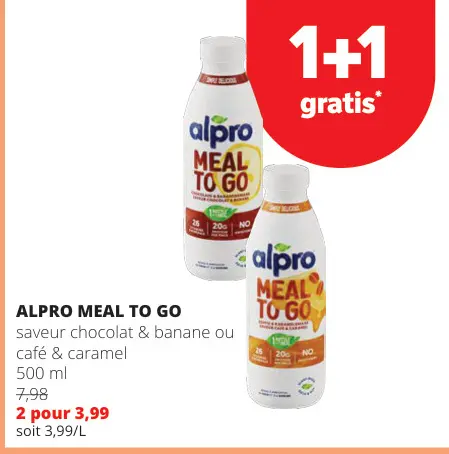 Offre: Meal to go