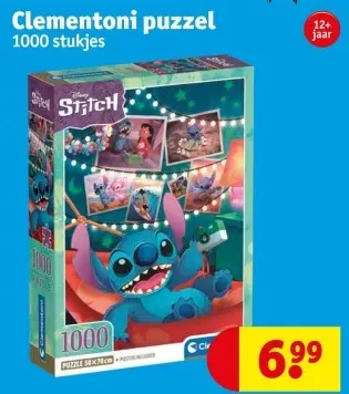 Promotie: Clementoni puzzel