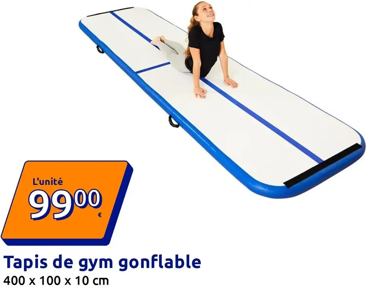 Offre: Tapis de gym gonflable