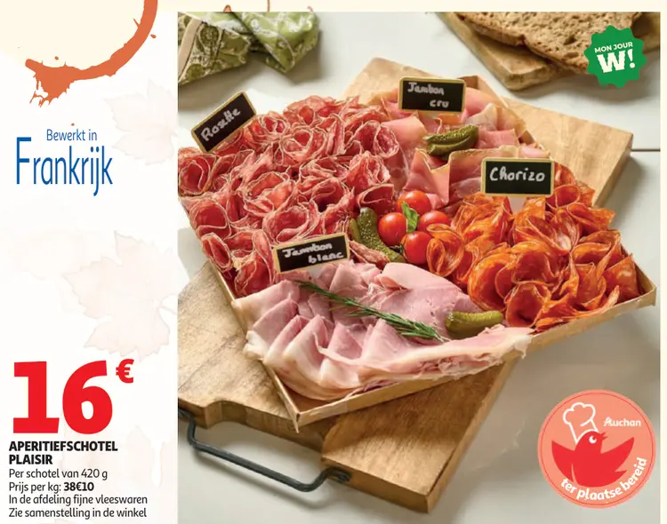 Promotie: Aperitiefschotel Plaisir