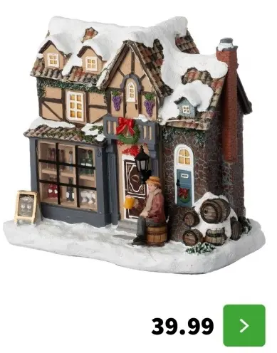 Aanbieding: Christmas Village House