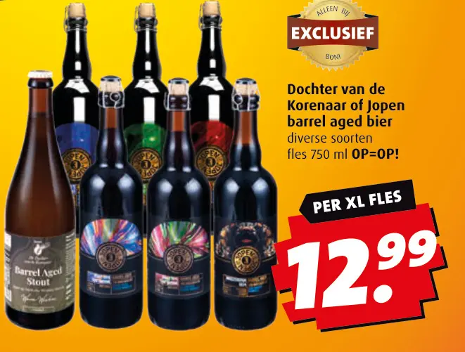 Aanbieding: Dochter van de Korenaar of Jopen barrel aged bier