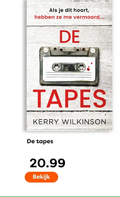 Aanbieding: De tapes