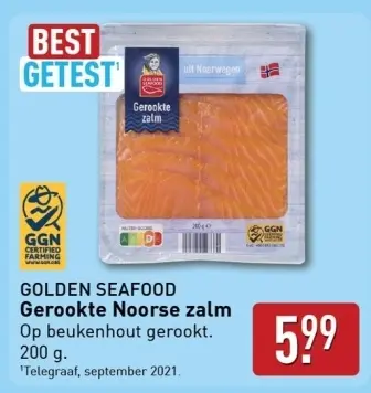 Aanbieding: Gerookte Noorse zalm