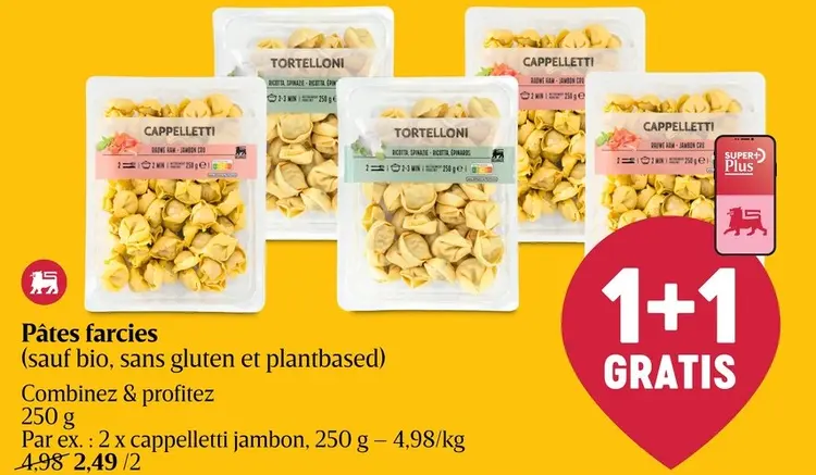 Offre: Pâtes farcies