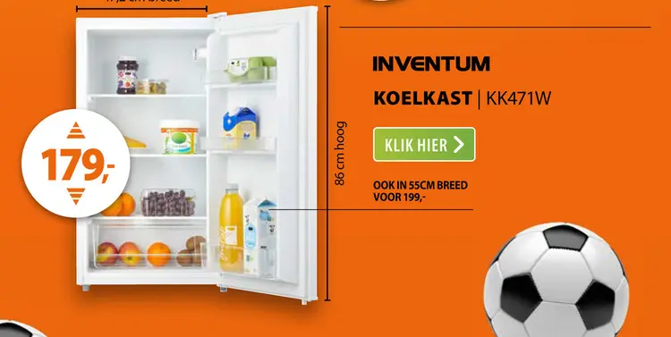 Aanbieding: Inventum KK471W Wit