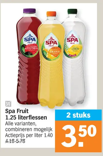 Promotie: Spa Fruit