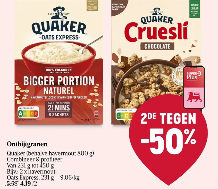 Promotie: Ontbijtgranen
