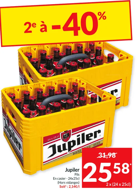Offre: Jupiler Pils