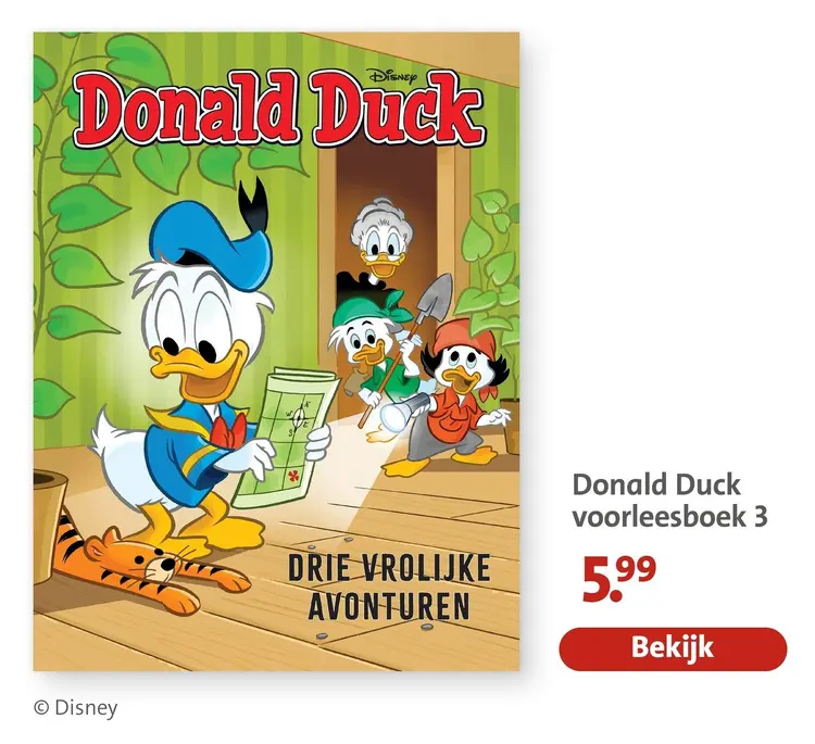 Aanbieding: Donald Duck voorleesboek 3
