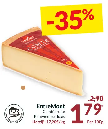 Aanbieding: Comté fruité