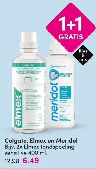 Aanbieding: Colgate, Elmex en Meridol