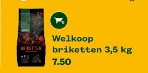 Aanbieding: briketten