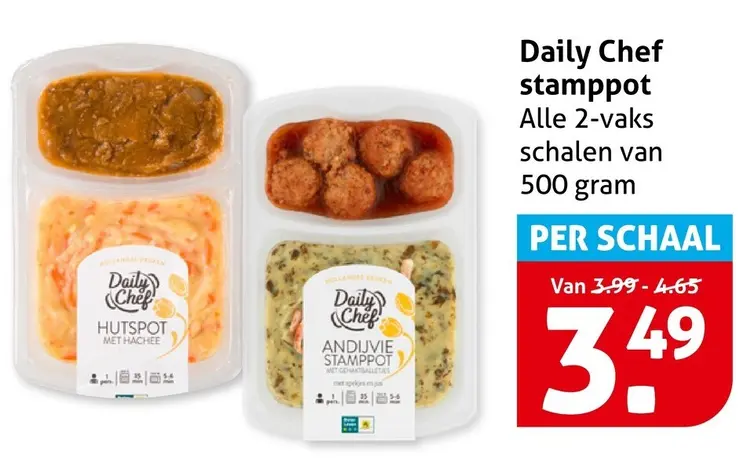 Aanbieding: Daily Chef stamppot