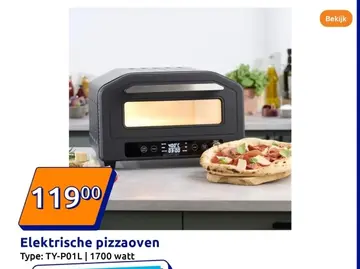 Aanbieding: Elektrische pizzaoven