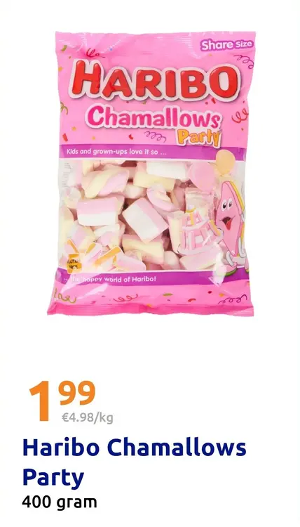 Aanbieding: Haribo Chamallows Party